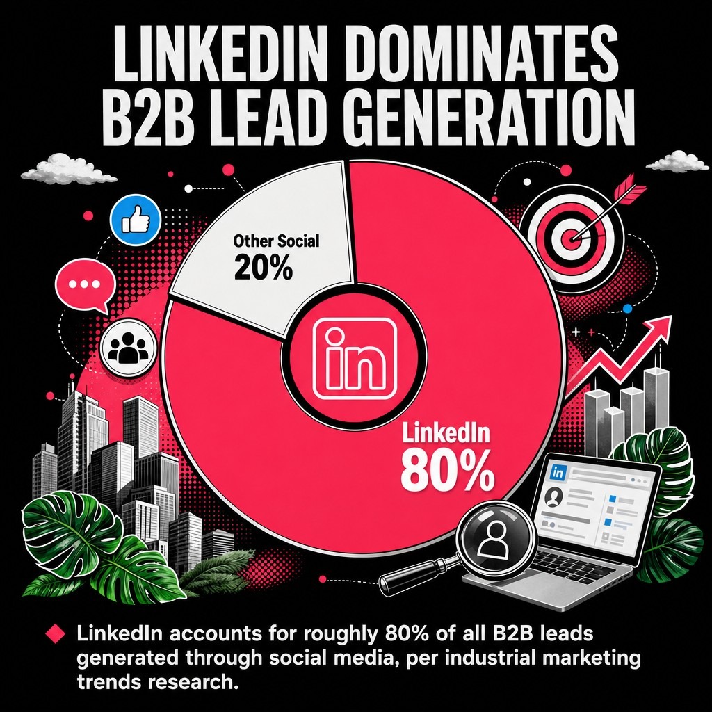 LinkedIn Dominates B2B Lead Generation