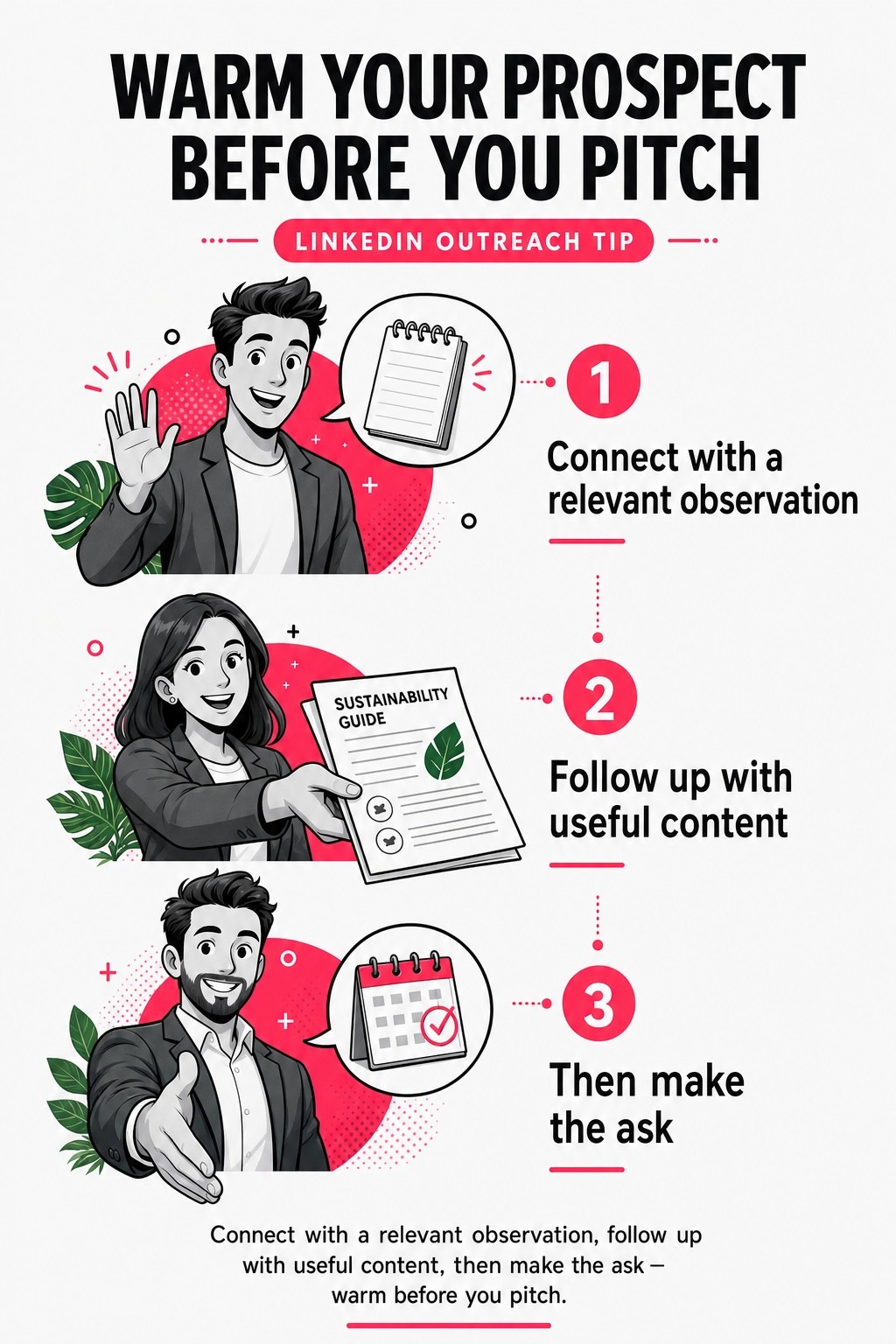 Warm Your Prospect Before You Pitch