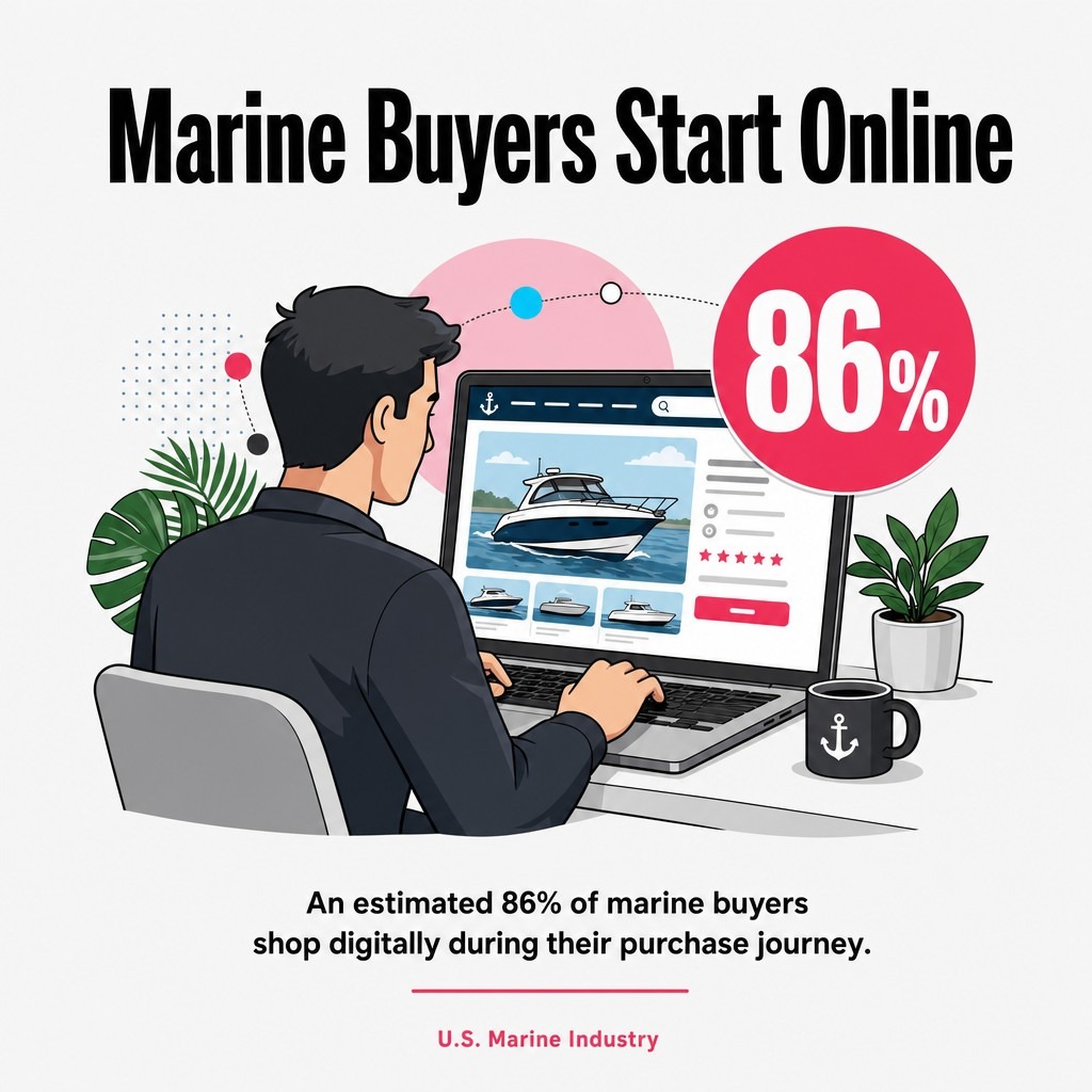 Marine Buyers Start Online