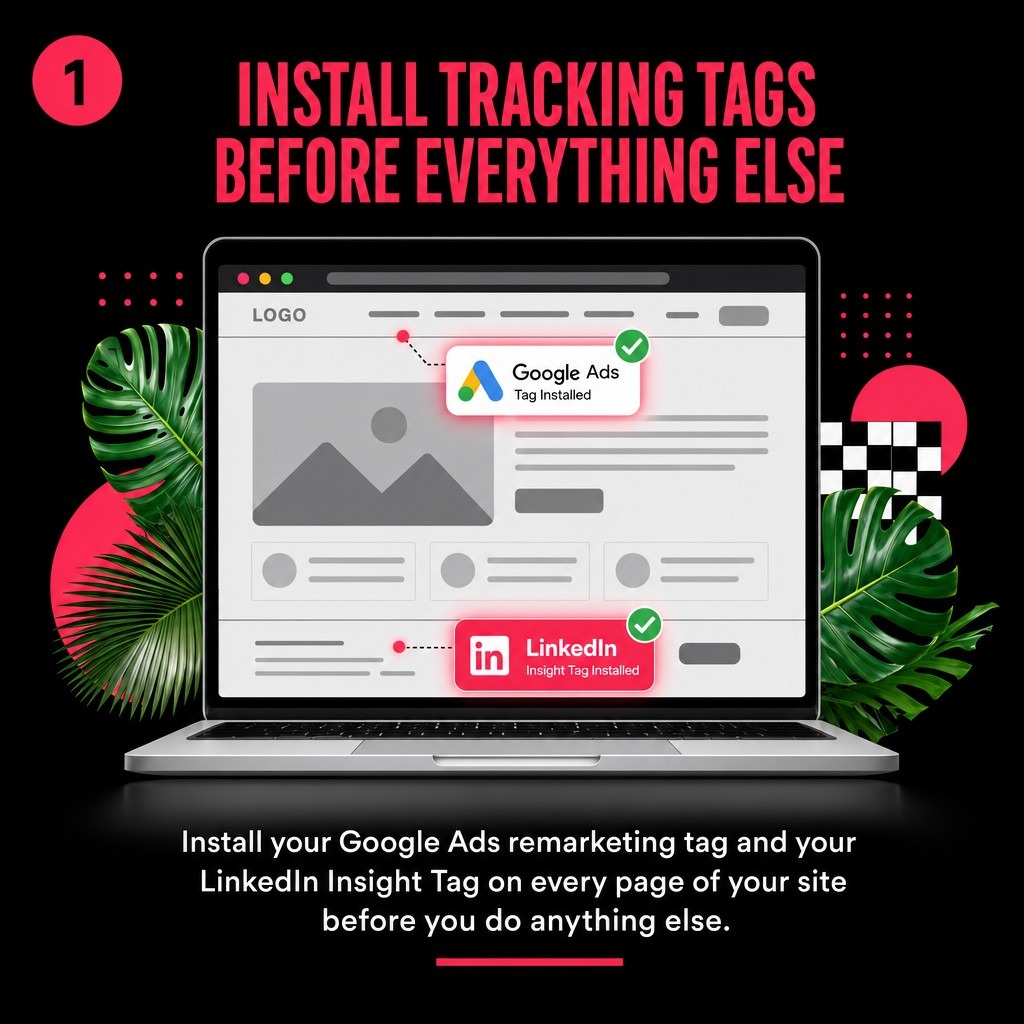 Install Tracking Tags Before Everything Else