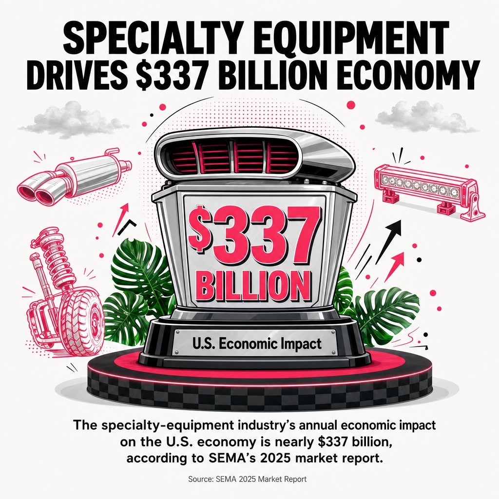 Specialty Equipment Drives $337 Billion Economy