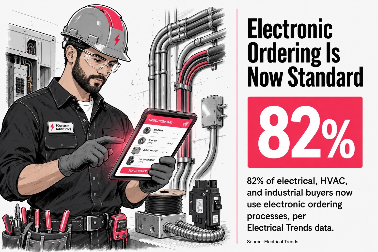 Electronic Ordering Is Now Standard