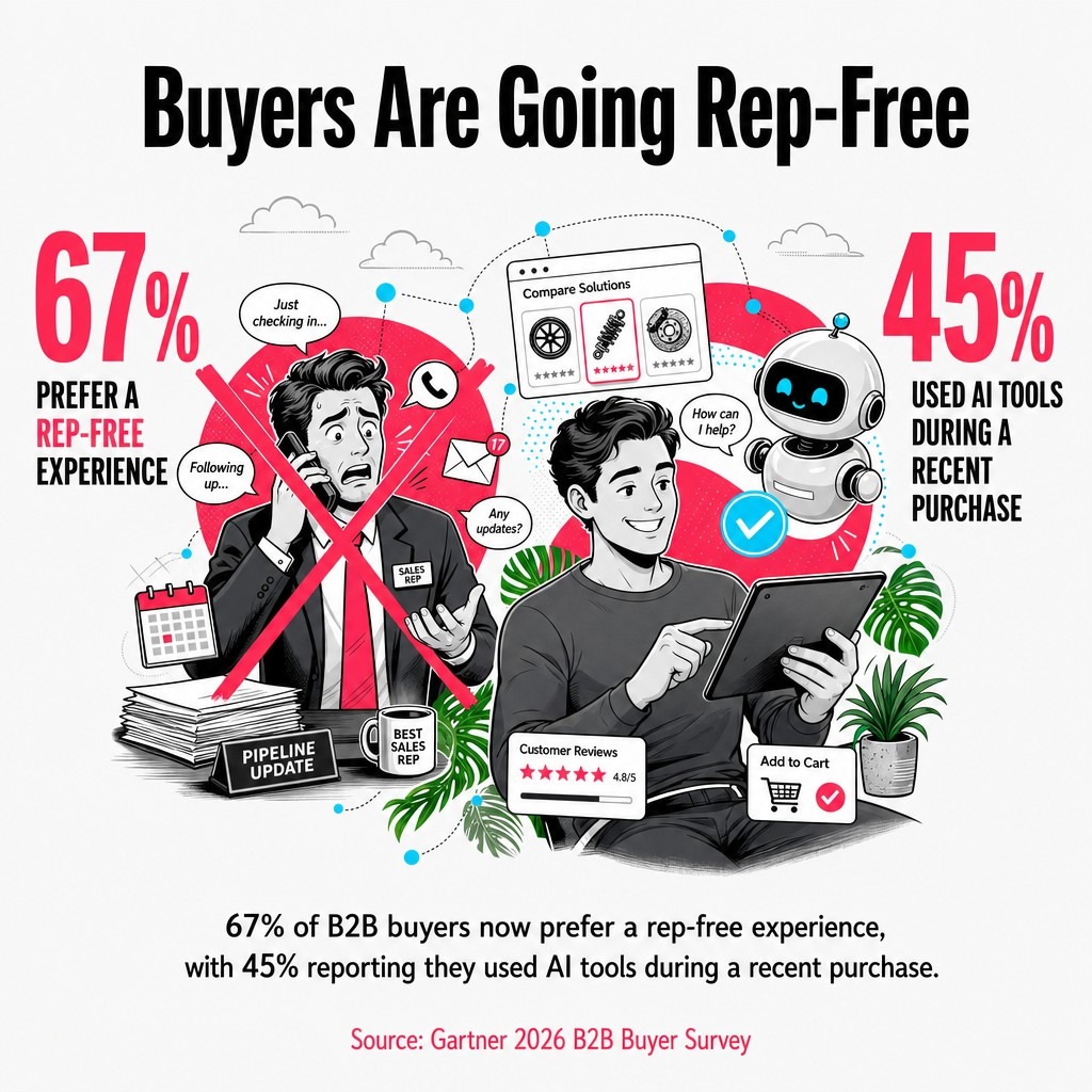 Buyers Are Going Rep-Free