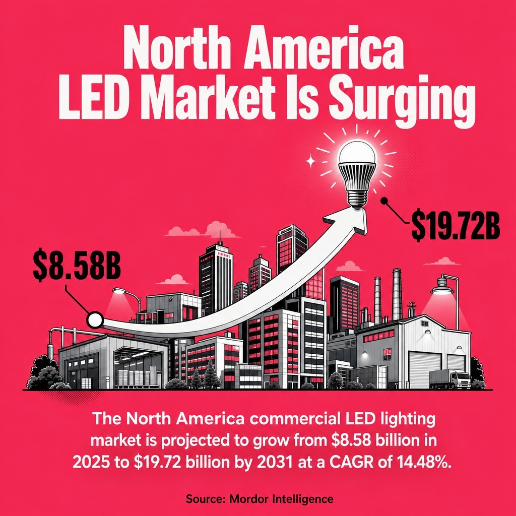 North America LED Market Is Surging