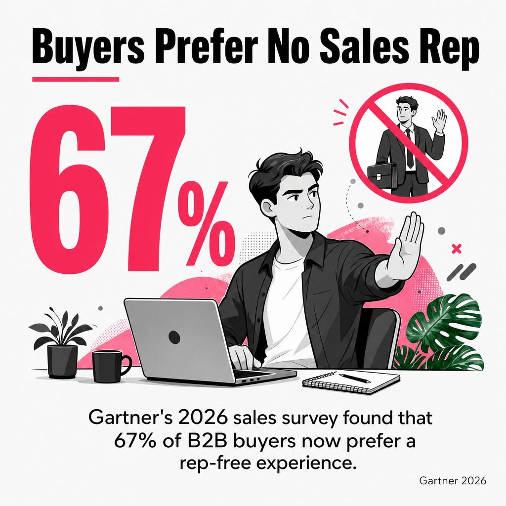 Buyers Prefer No Sales Rep