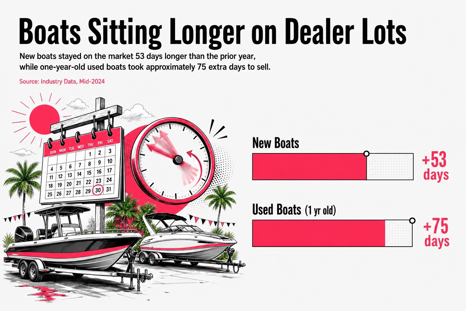 Boats Sitting Longer on Dealer Lots