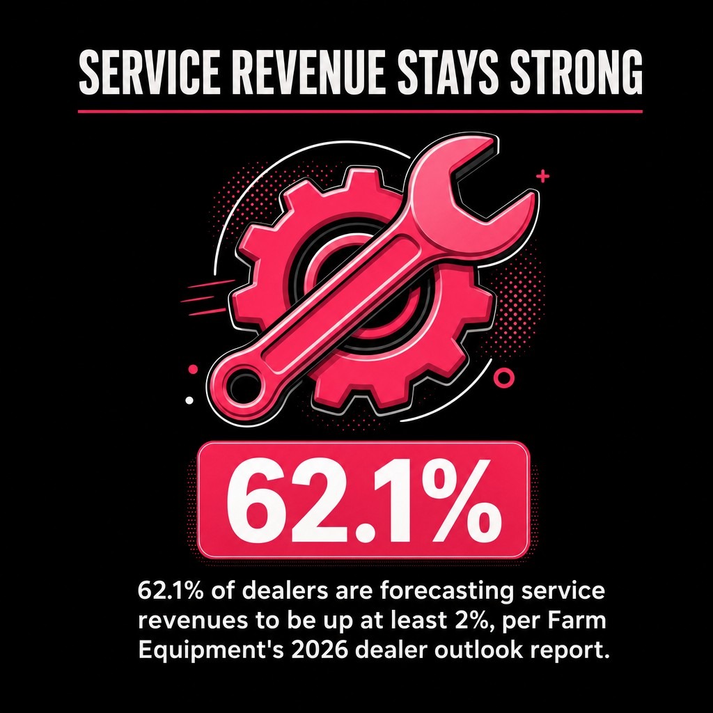 Service Revenue Stays Strong