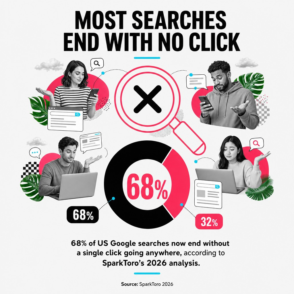 Most Searches End With No Click