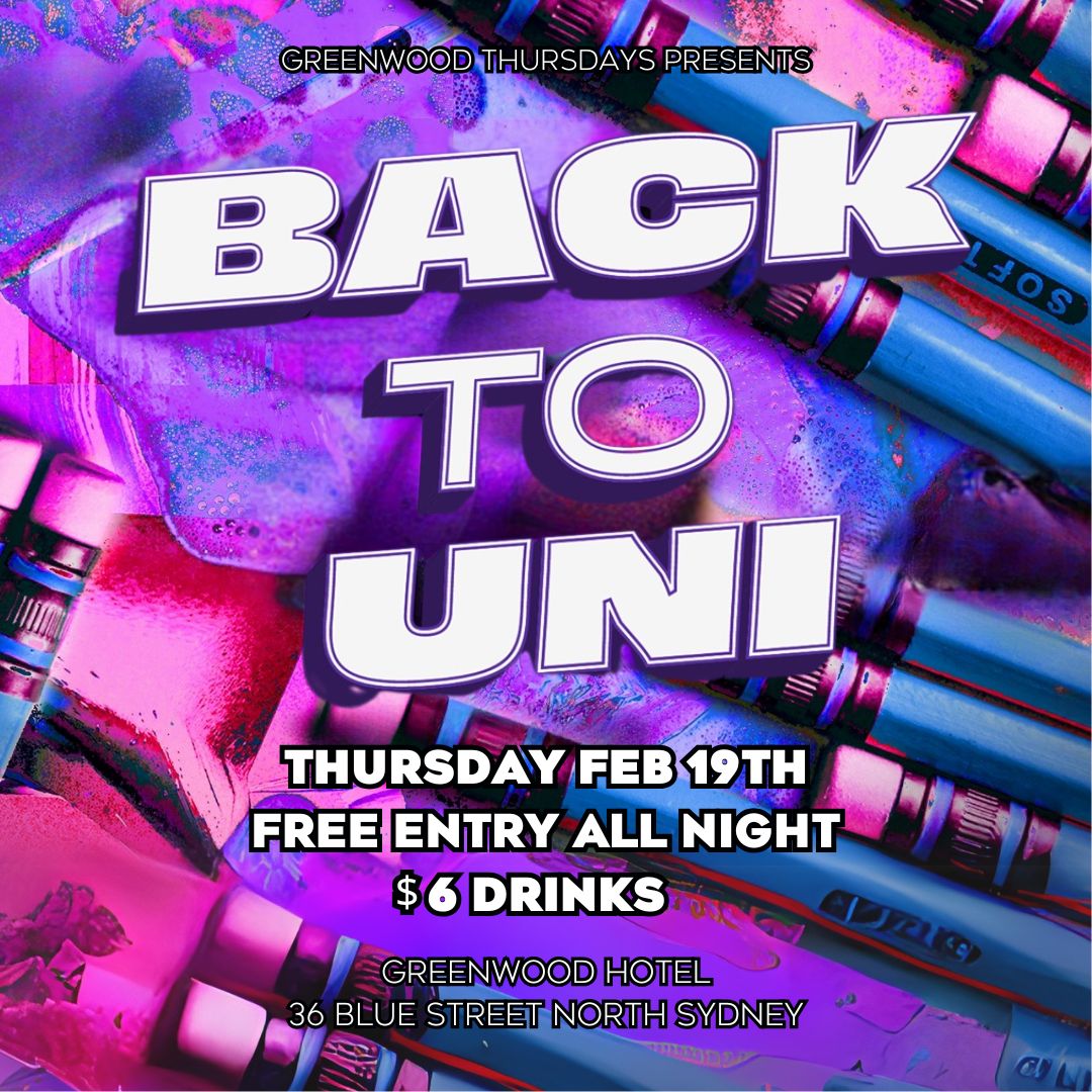 Back to Uni Party 2026