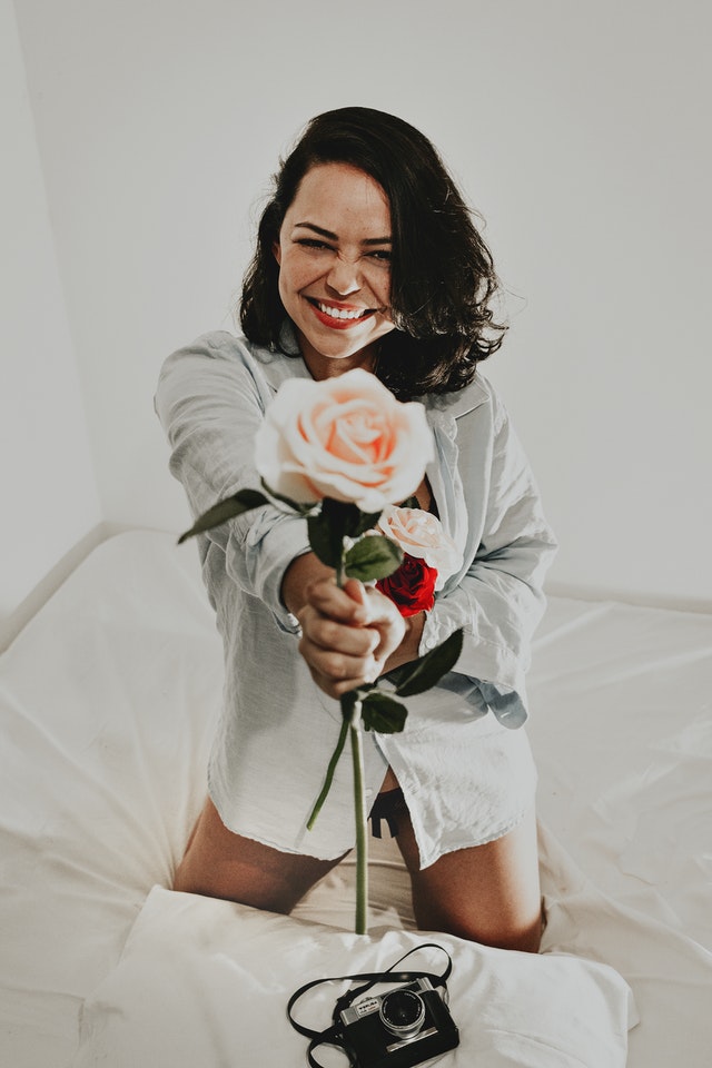 Valentine's Day flowers ready for delivery in New York City