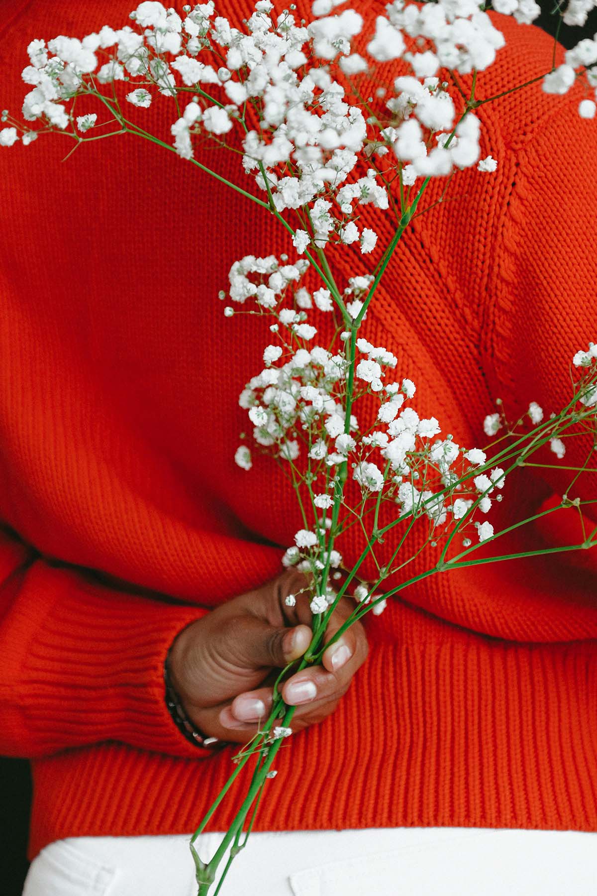 Bouquet of flowers prepared as a gift
