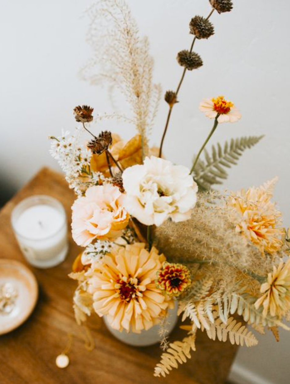 Thanksgiving flower arrangement delivered in Manhattan