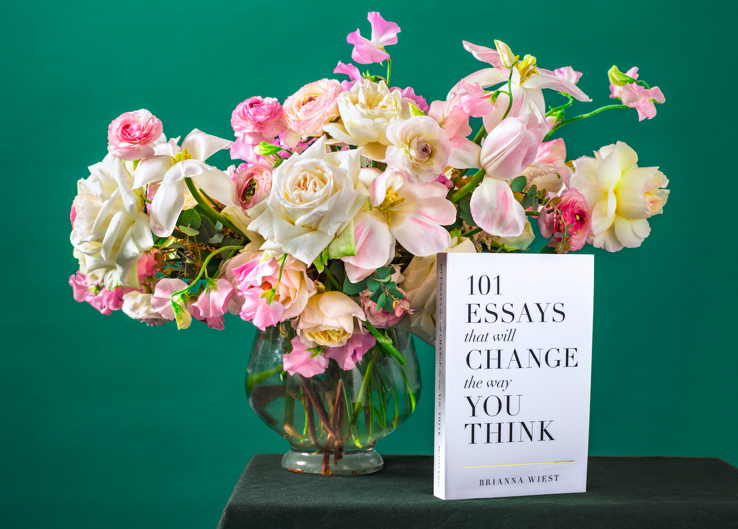 Corporate flower arrangement in a New York City office