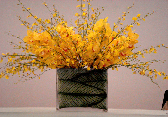 Corporate flower arrangement by Floral Studio NYC