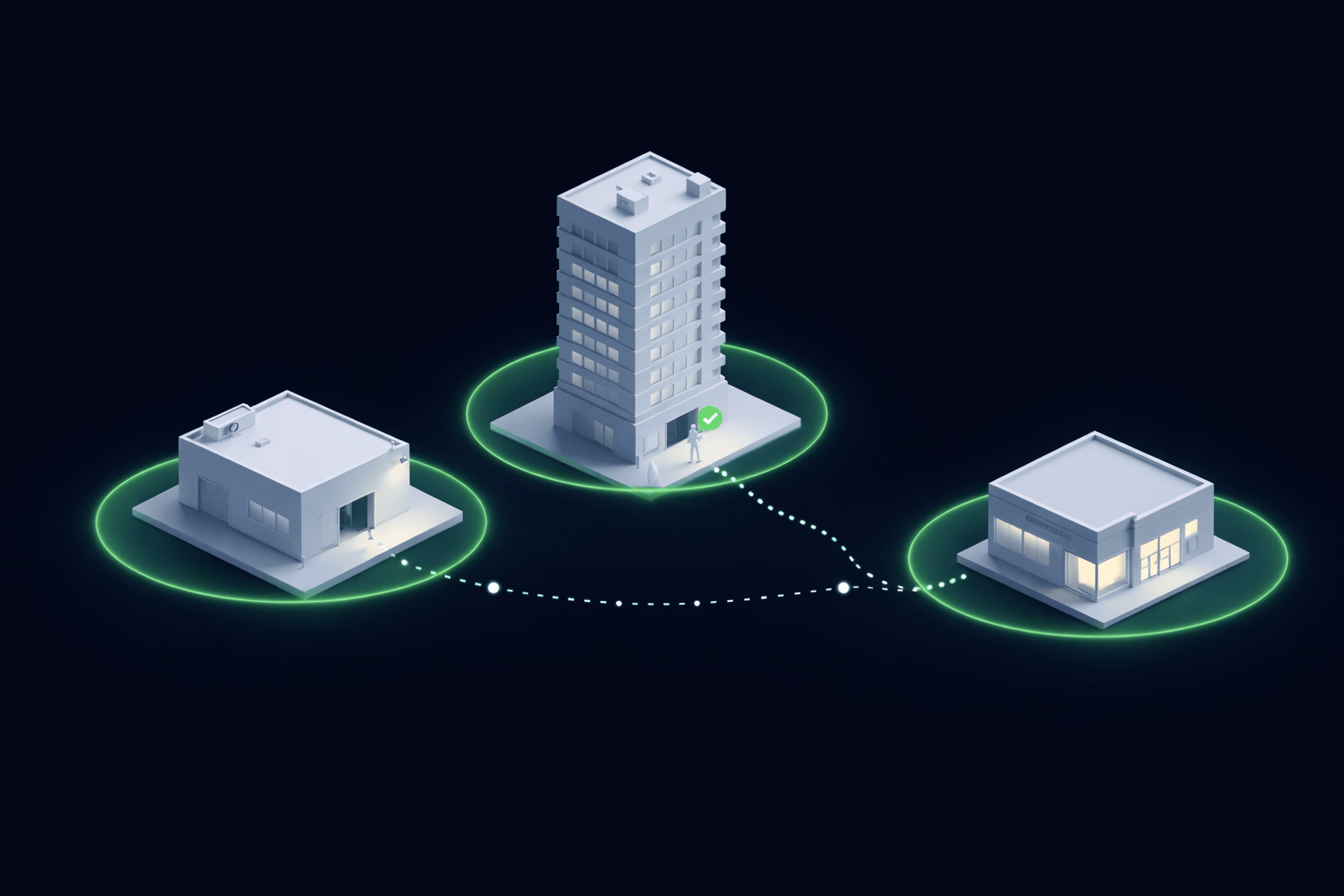 Geofence multi-centro INWOUT