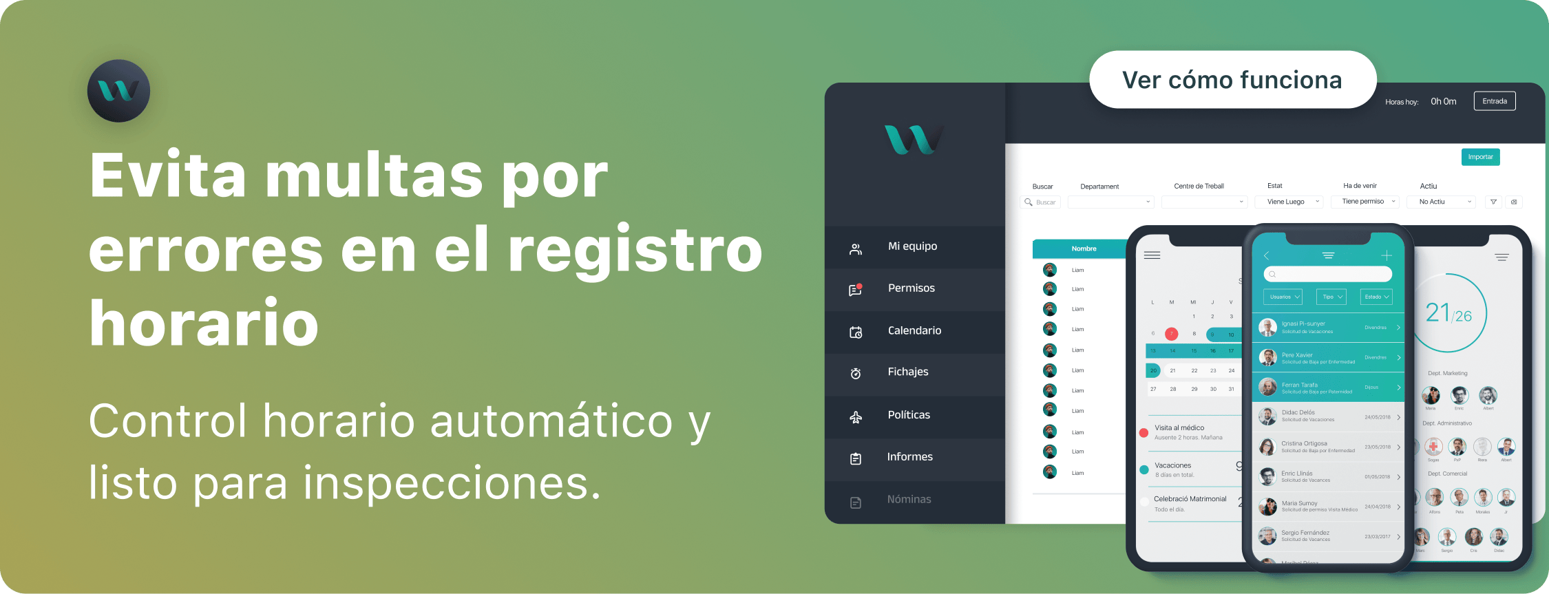 Evita multas por control horario — INWOUT