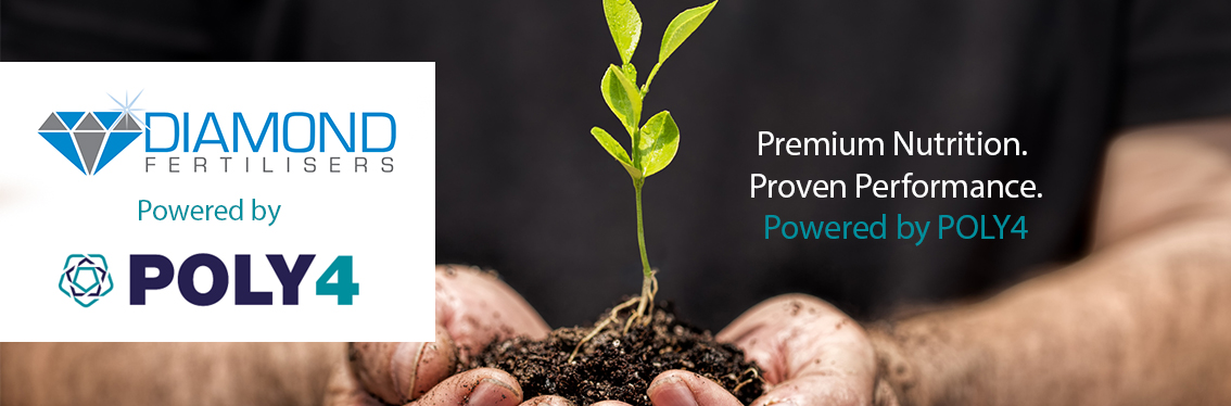 Diamond Fertilisers powered by poly4. Premium fertiliser