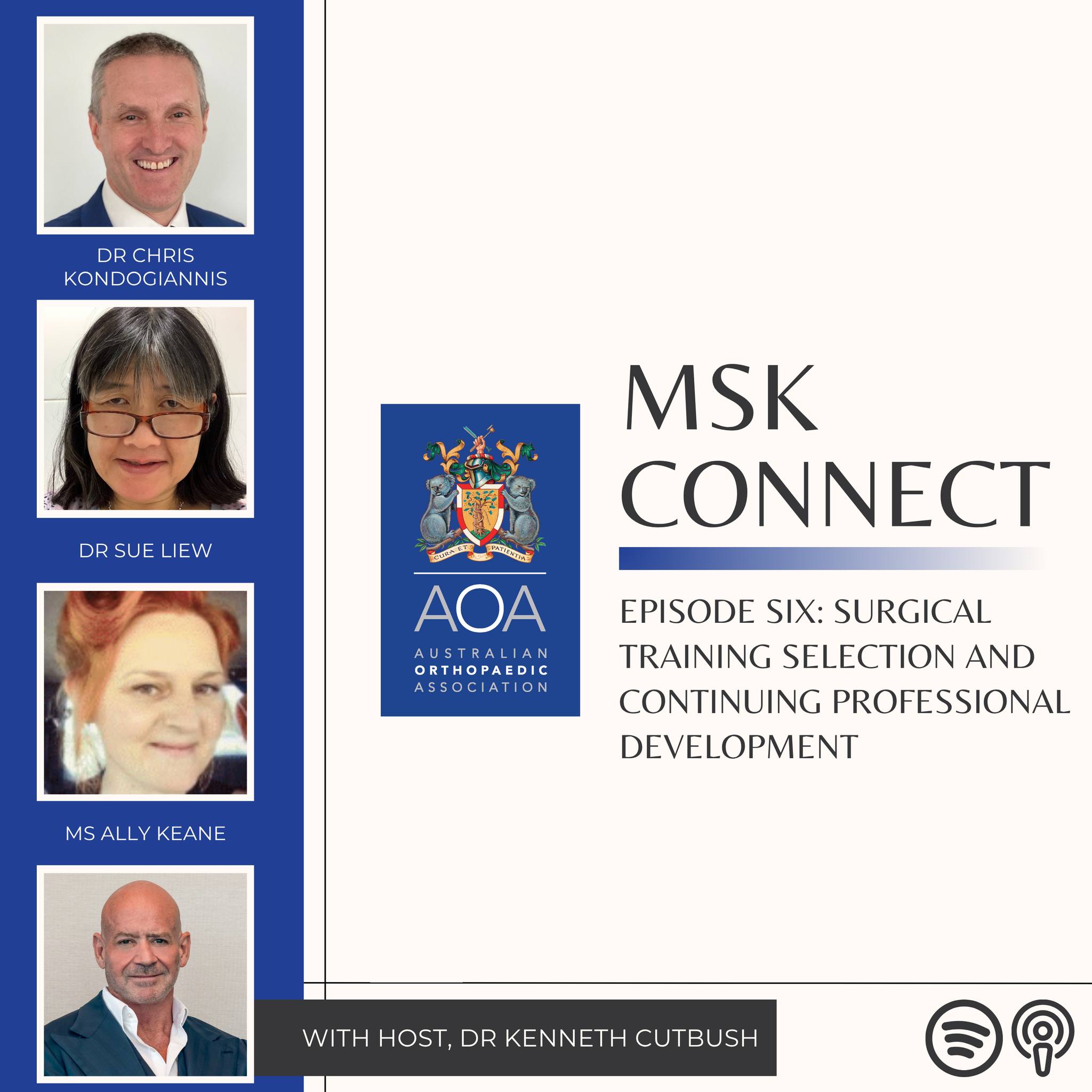 Episode 6 of the AOA’s MSK Connect podcas