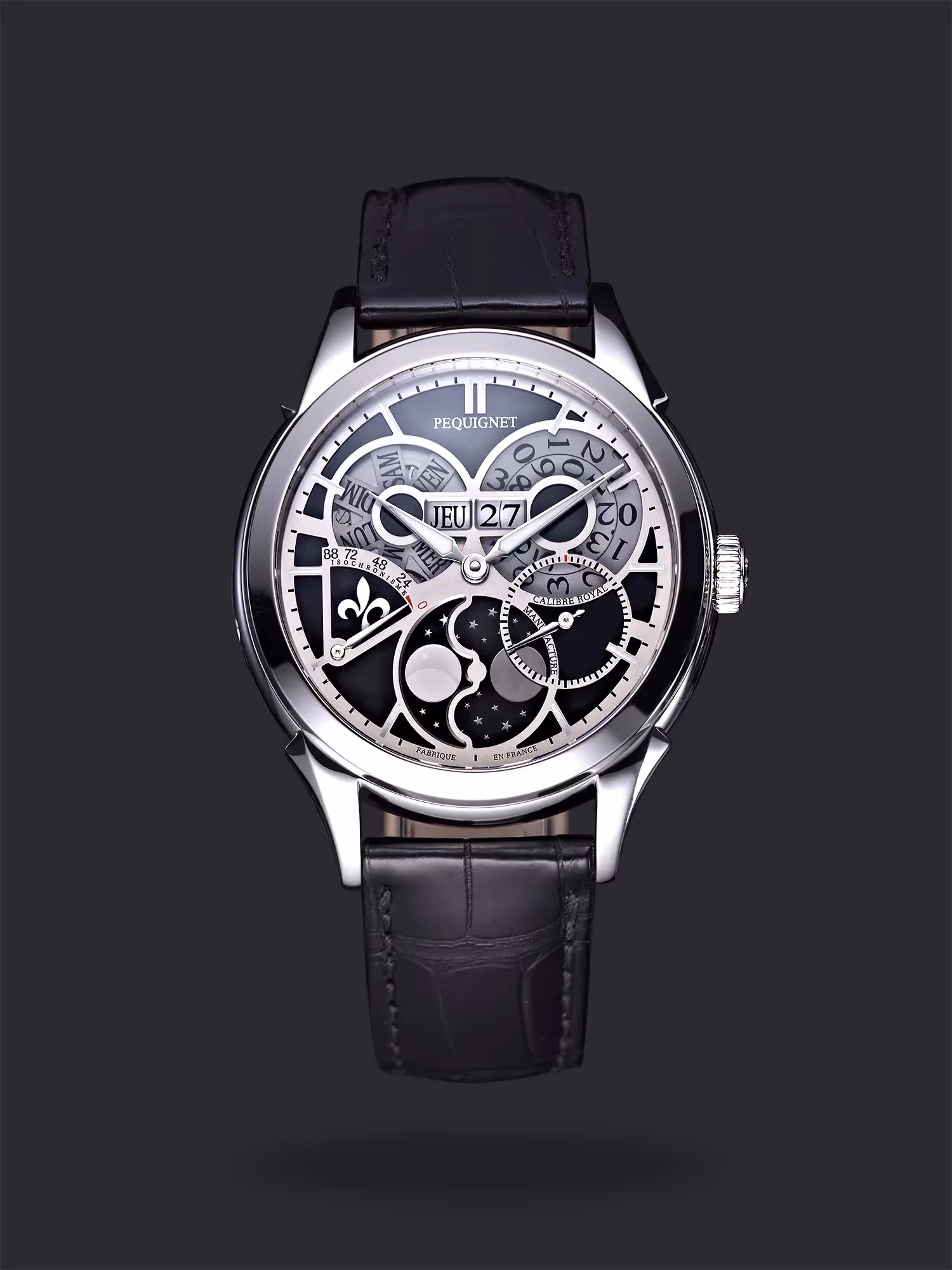 Photo de la montre Royale de Péquignet par P. Hahn photographe de studio