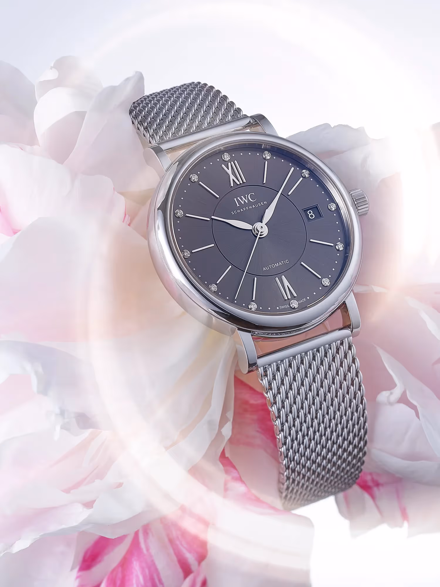 montre model femme omega, image d'ambiance