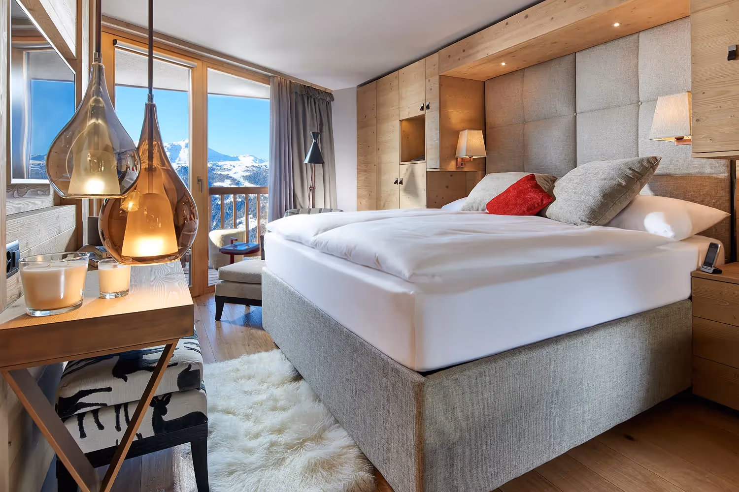 Chambre double chandolin hotel