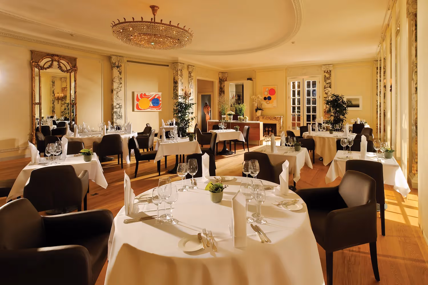 Restaurant du grand hotel national à Luzern