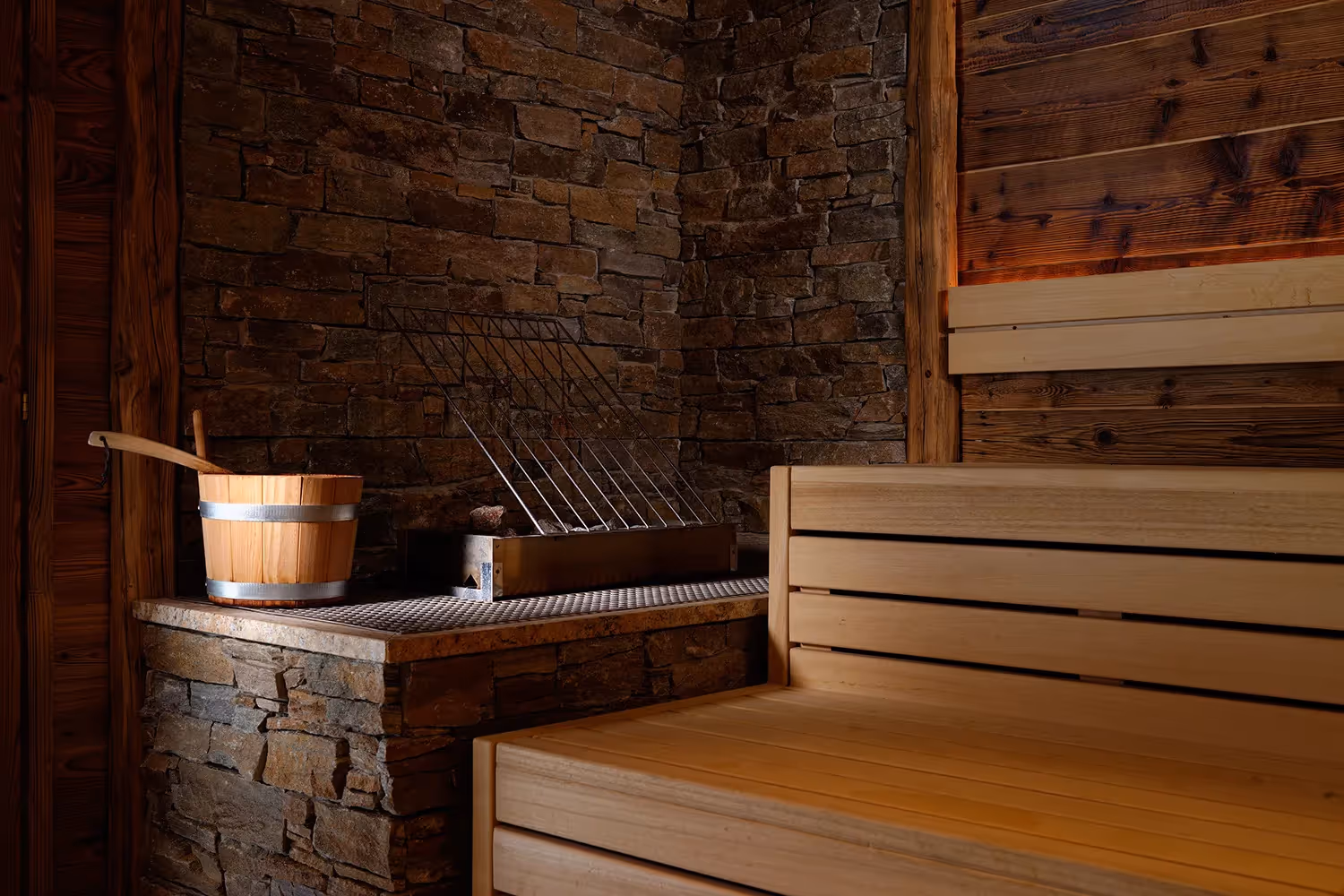 Sauna de l'hotel aspen grindelwald