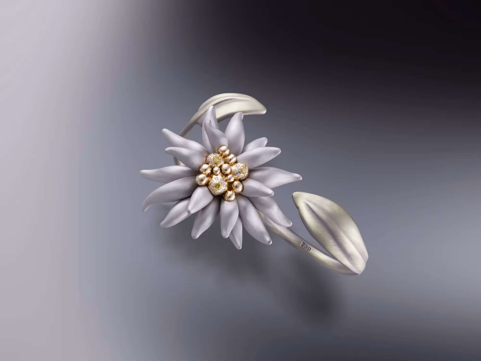 Bague edelweiss