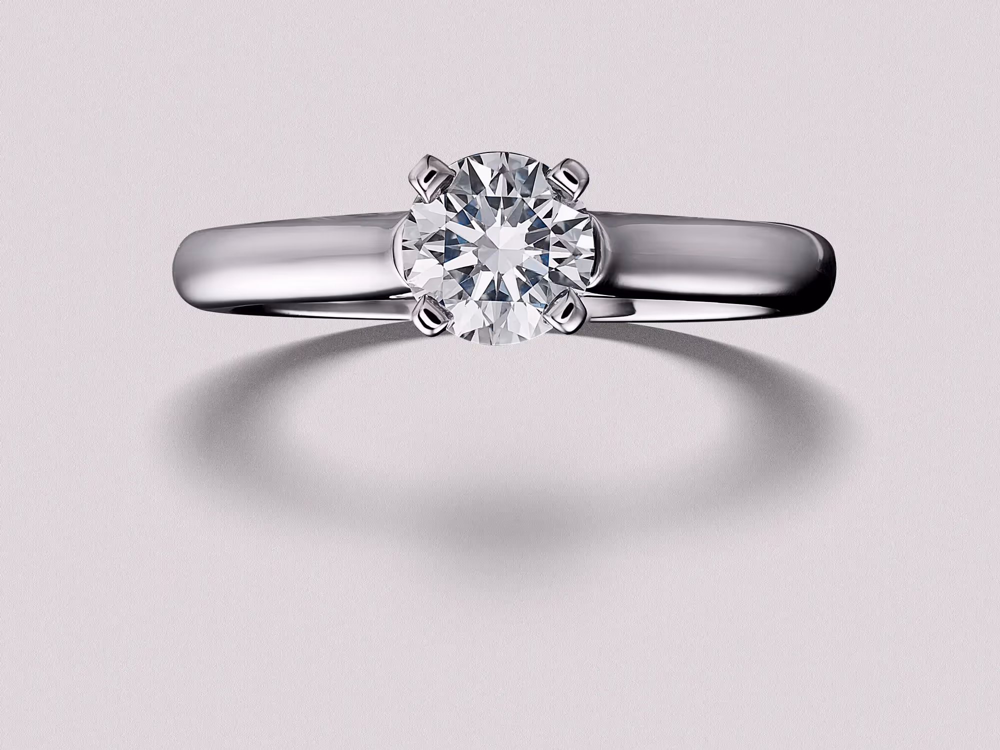 photographie de haute joaillerie d'un solitaire