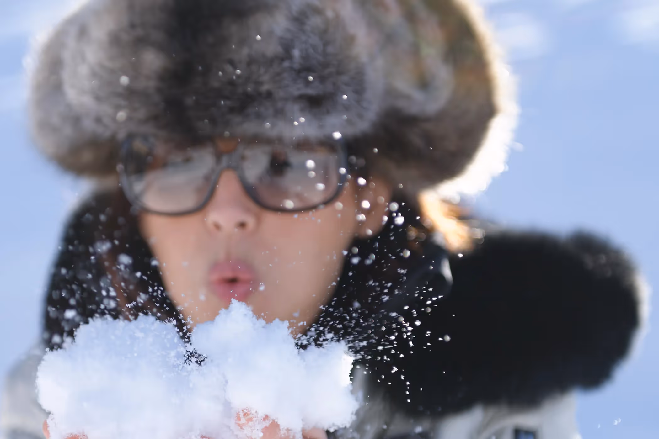 Shooting à l'hôtel Aspen de Grindelwald par -10° !