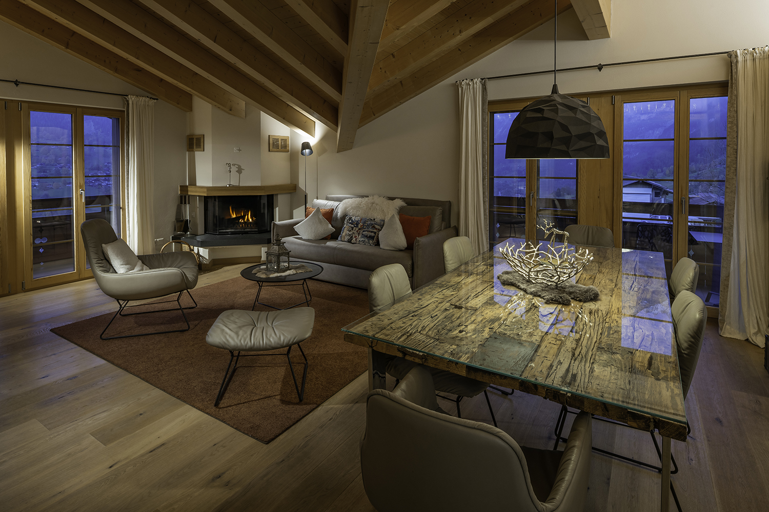 Photo de la suite deluxe hotel aspen grindelwald