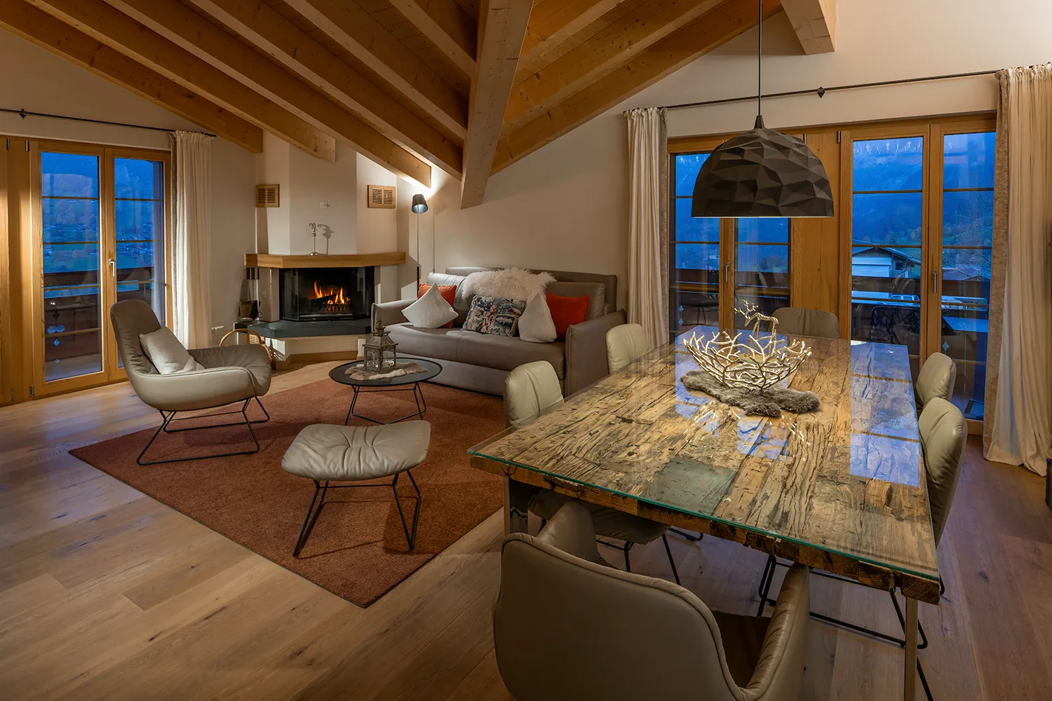Photo de la suite deluxe hotel aspen grindelwald