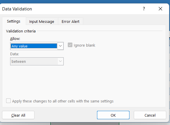 Ticketing system data validation 1