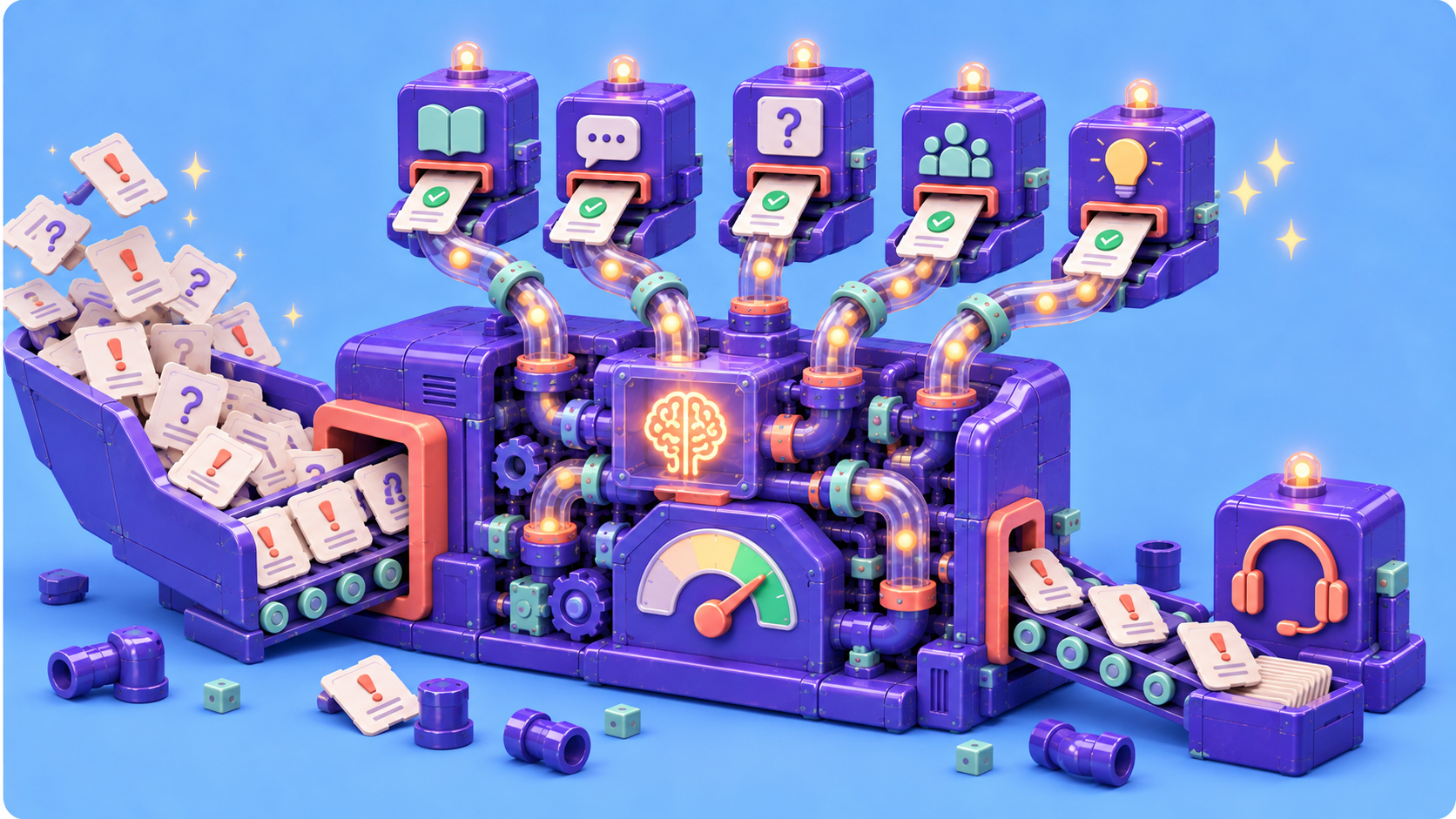 Learn what ticket deflection is, why it matters, how to measure it, and five strategies for reducing support volume with self-service and AI.
