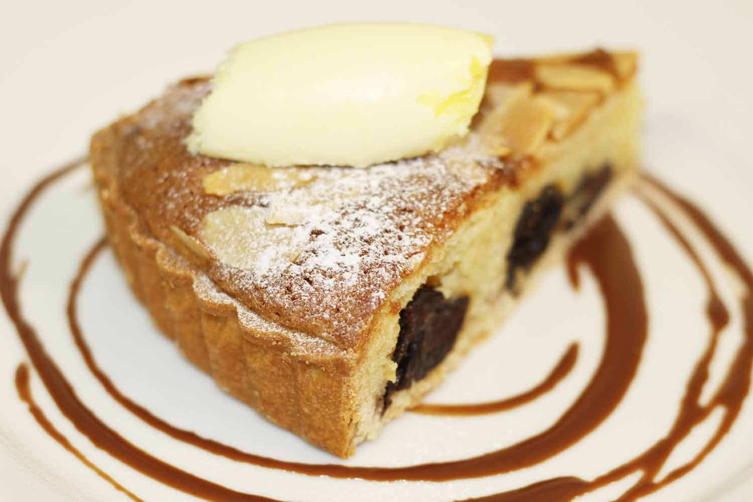 Delicious Prune and Almond Tart