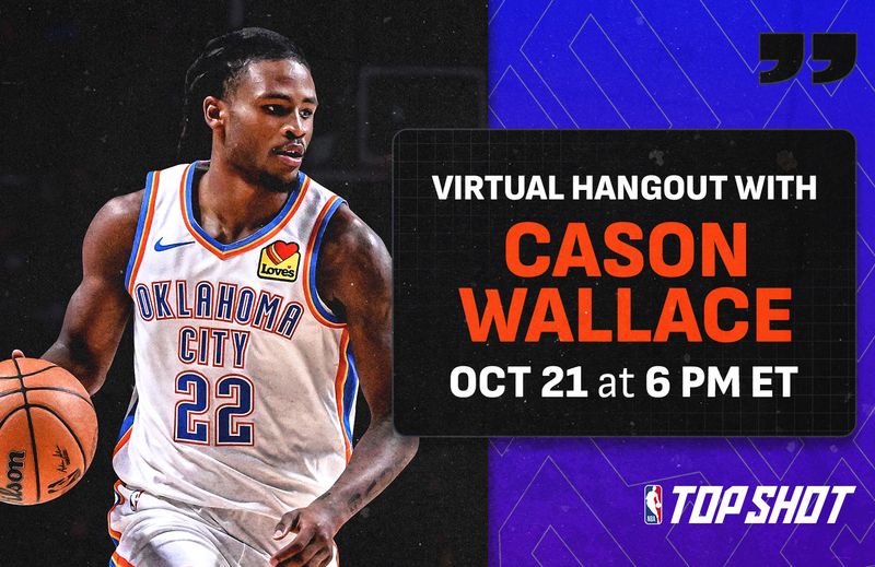 Cason Wallace Virtual Hangout NBA Top Shot Blog