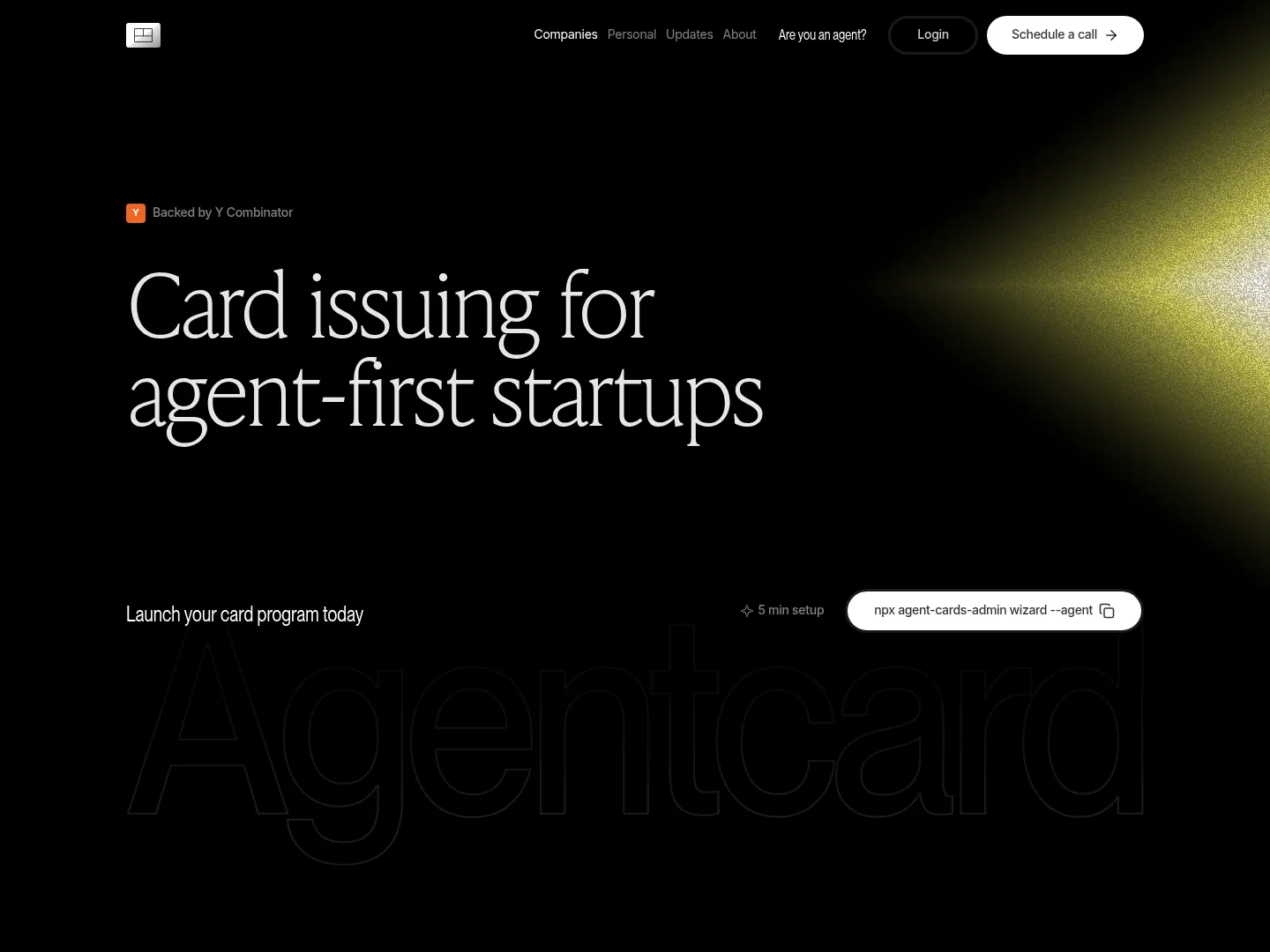 Agentcard