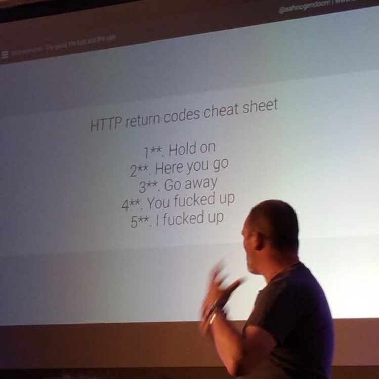 HTTP Status Codes in a nutshell