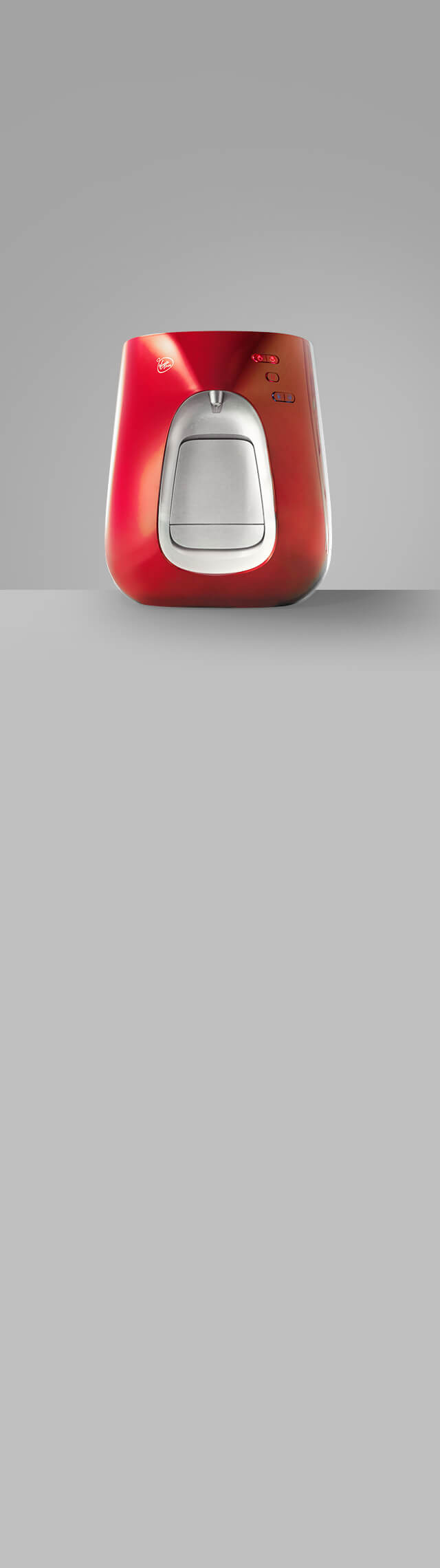 WaterBar image for Virgin Pure website by Sasha Hardway