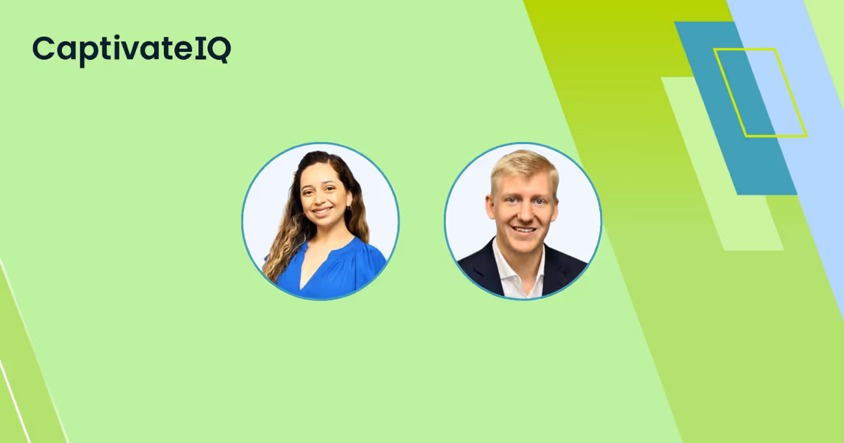 Build & Adapt Comp Plans Without the Headaches: See CaptivateIQ’s New Guided Plan Builder Live