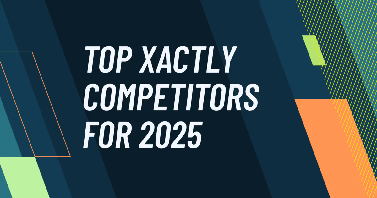 10 Best Xactly Competitors & Alternatives in 2025