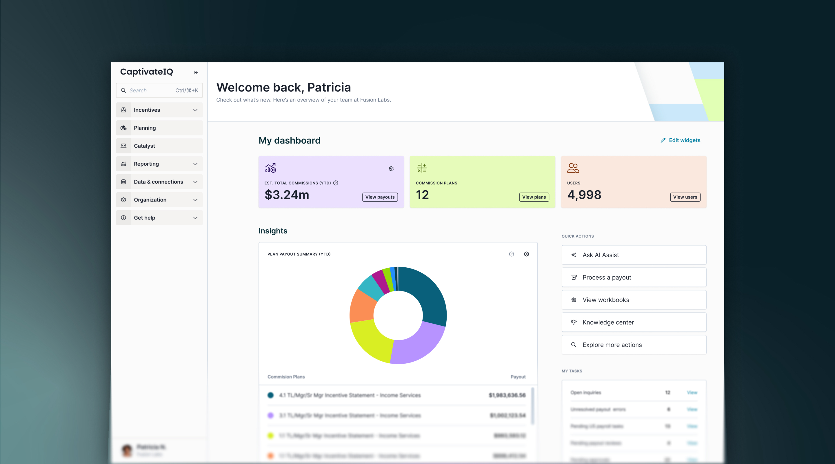 CaptivateIQ Demo: Simplify Incentive Compensation Management