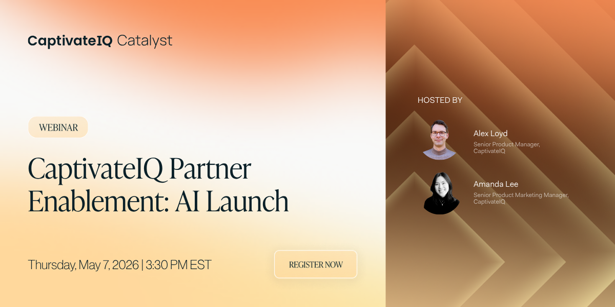 CaptivateIQ Partner Enablement: AI Launch