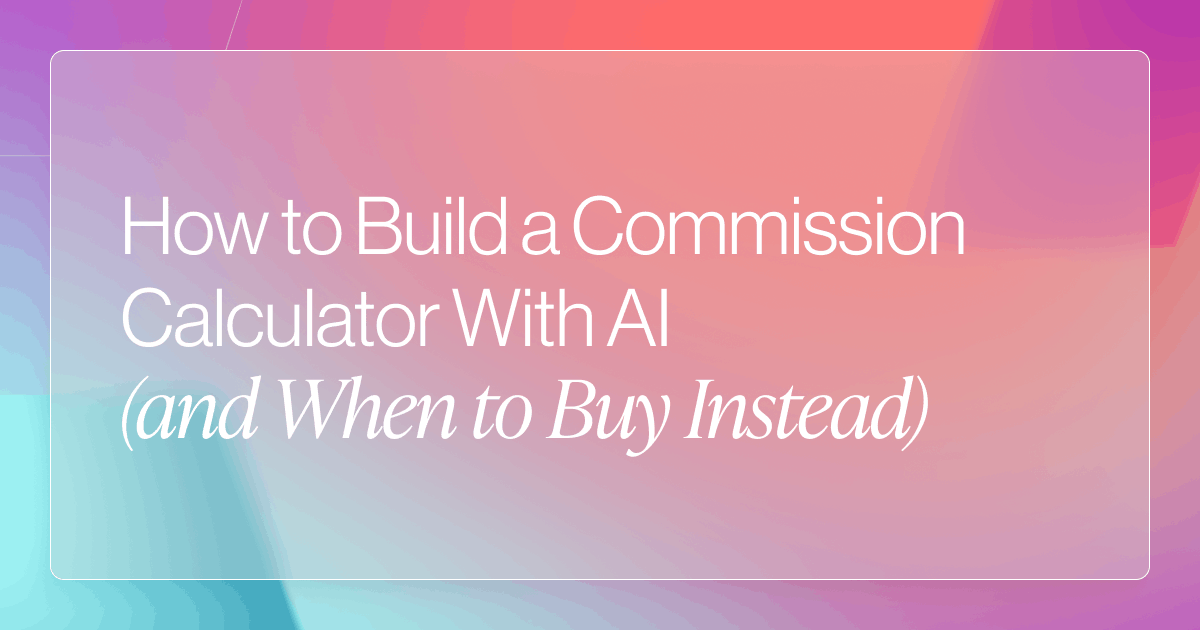 Should You Build or Buy Sales Planning Software?