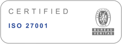 Certified ISO 27001