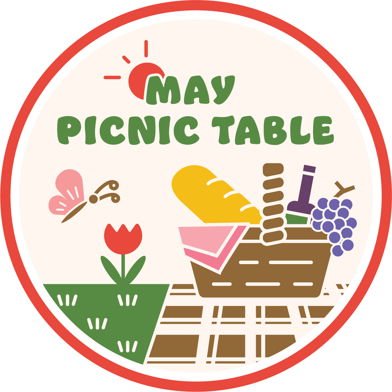 May Picnic Table