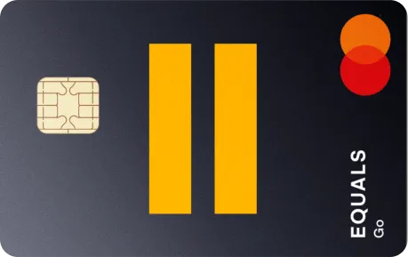 Equals prepaid card