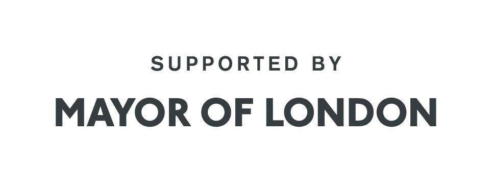 Supported by the Mayor of London logo