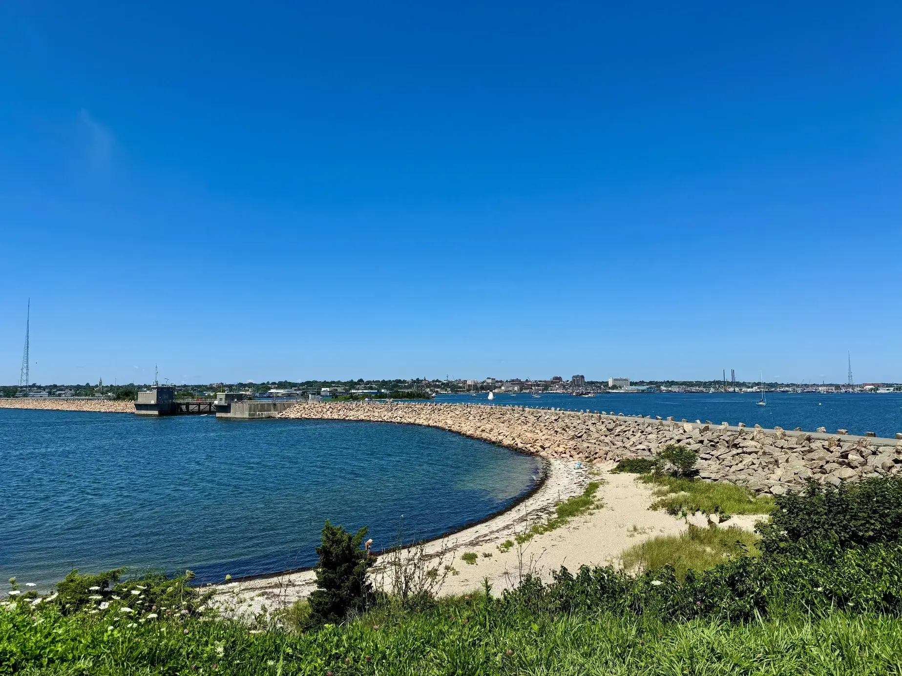 Beach photo at Fort Phoenix