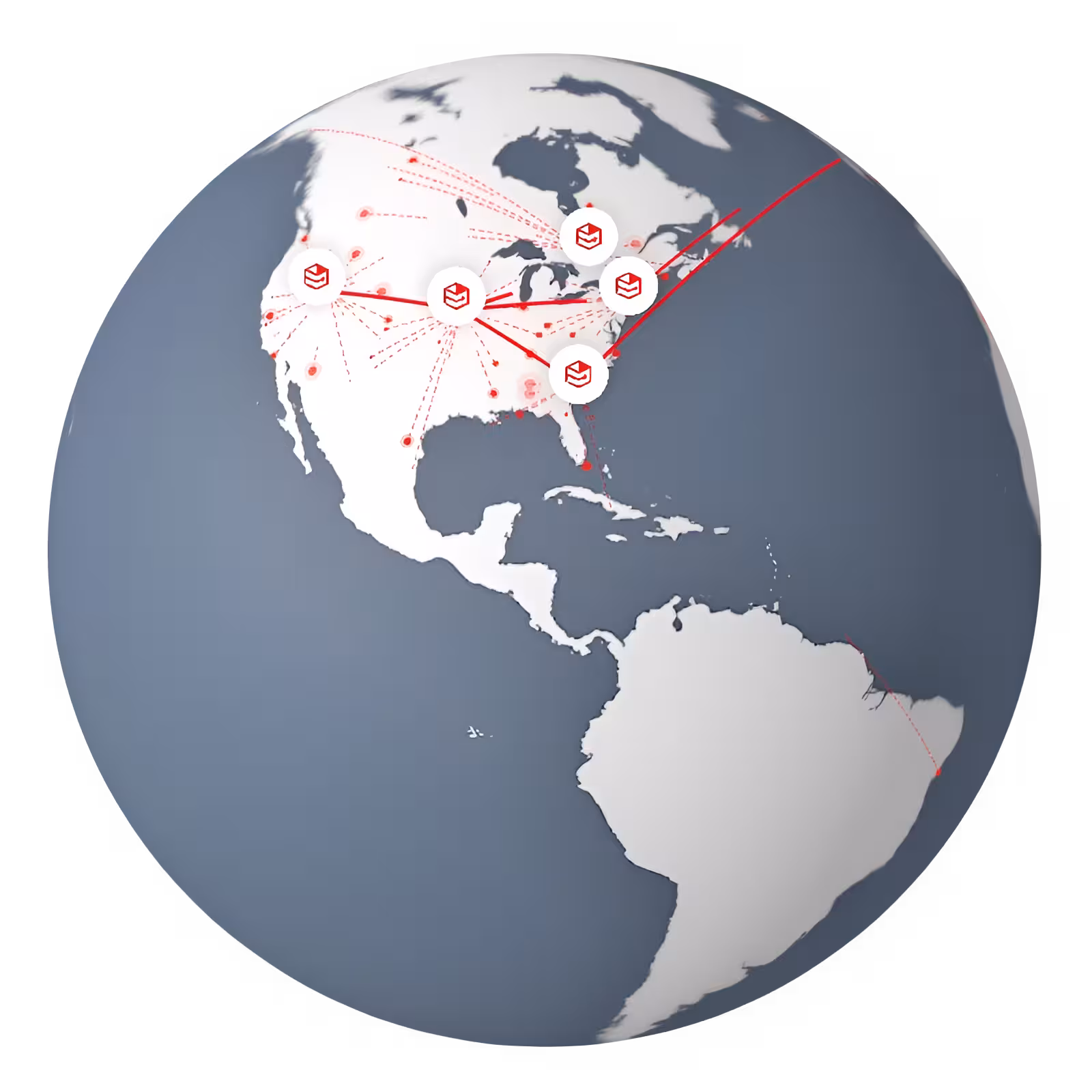 Fulfillment Centers Map